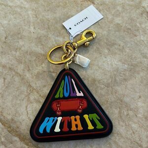 COACH Keychain NWT